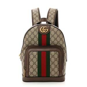 Gucci Gg Supreme Calfskin Web Small #231425G16B